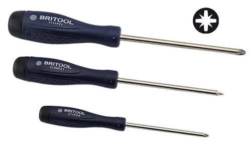 Britool 3pc pozidriv blade - britool,
