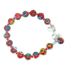 Murano Glass Bracelet Red