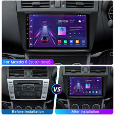 For Mazda 6 2007-12 Android13 Car Radio Carplay GPS SAT NAV DAB BT SWC WIFI 32GB