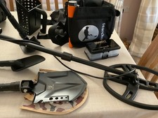 metal detector garrett pro,with pi pointer head phones