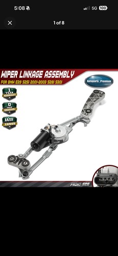 Front wiper motor linkage - wiper,
