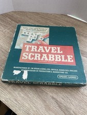 Travel Scrabble Late 1950s