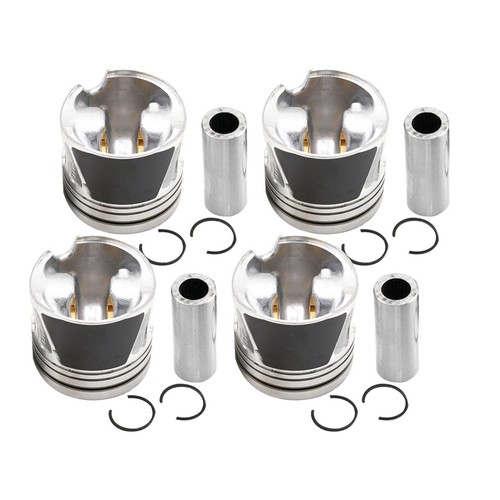 4pcs engine pistons rings - pistons, for