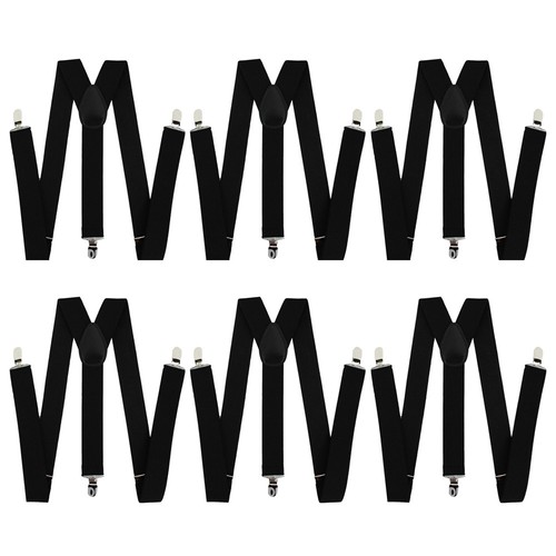 Black braces pack men - black,