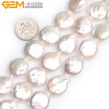 White Freshwater Pearl Coin