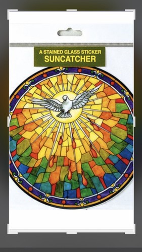 Holy spirit suncatcher tiffany - suncatcher,