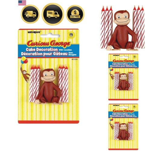 Curious george cake topper - curious,