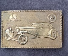 vintage Fine brass belt buckle By Deane & Adams Mint London Mercedes Cabriolet A