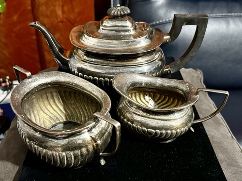 Antique piece silver - 3-piece,