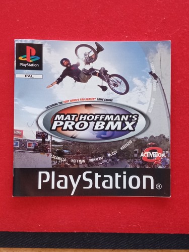 Manual for mat hoffman pro - for,