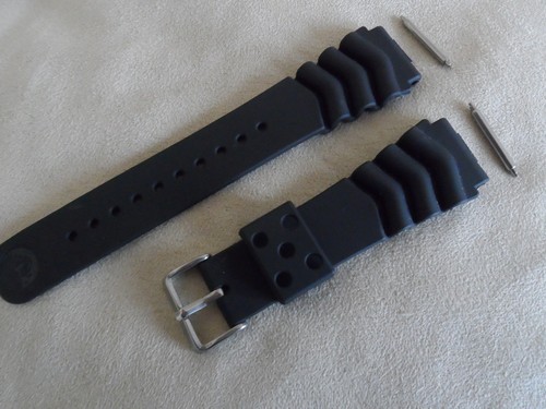 Rubber dive watch strap - watch,