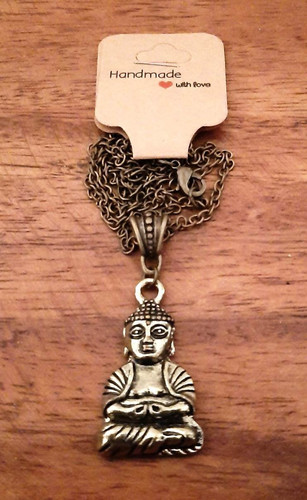 Bronze tone buddha - bronze,