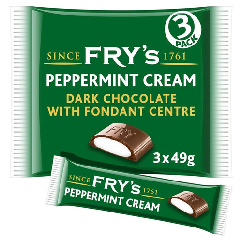 Fry peppermint cream bar 3 - fry's,