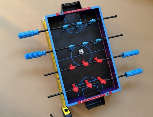 Tabletop table football game - table,