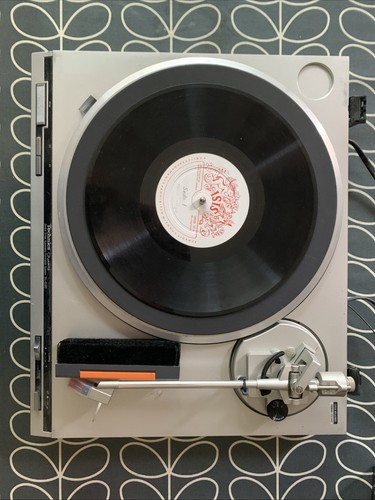 Record player turntable - record,