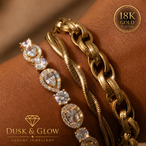 Luxury halo tennis bracelet - luxury,