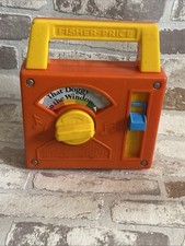 Vintage Fisher Price Wind Up Radio 1980s How Much is that Doggy in the Window