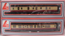 Lima OO Gauge Mk1 Full Brake BR Crimson & Cream  M34722 & M34628 Corridor Boxed