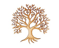 Wooden MDF Fruit Tree craft