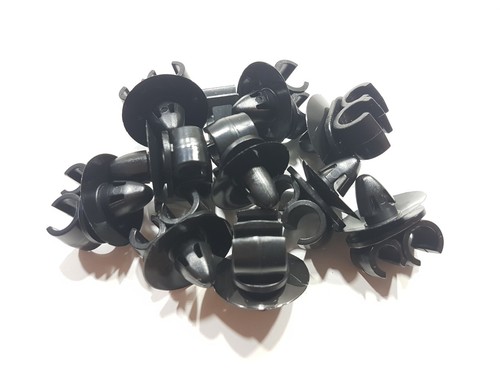 Twin 8mm 6mm - fuel, clips