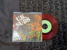 UK SUBS - Stranglehold  .. Red
