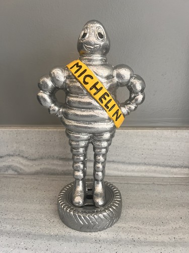 Michelin man mascot with - man, tyre