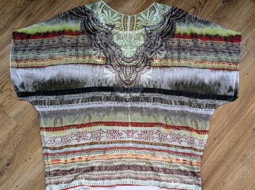 Women large batwing blouse - large,