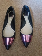 Christian Dior Declinaison Defile Ballerina Shoes, Size EU 40.5, UK7