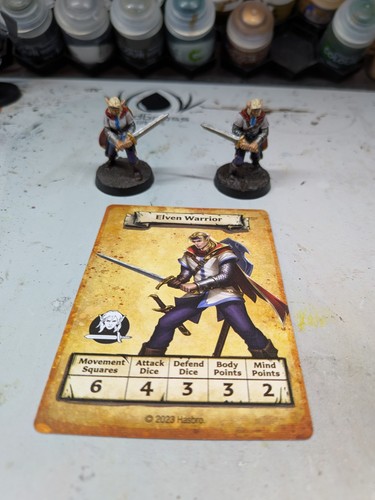 Heroquest elven warriors - elven,
