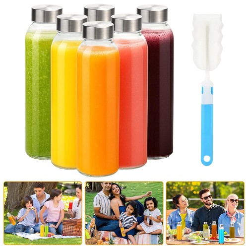 Pack reusable glass bottles - 6-pack,