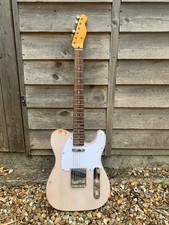 Squier CV Hybrid Telecaster  ::  50s White Blonde Body with 60s Custom Neck!