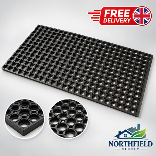 Heavy duty rubber grass mat - rubber,