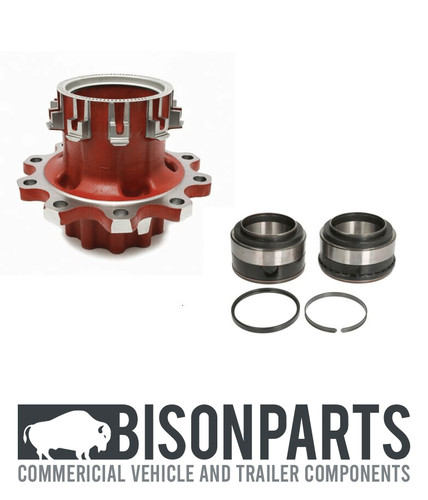 Rear wheel hub - "rear,