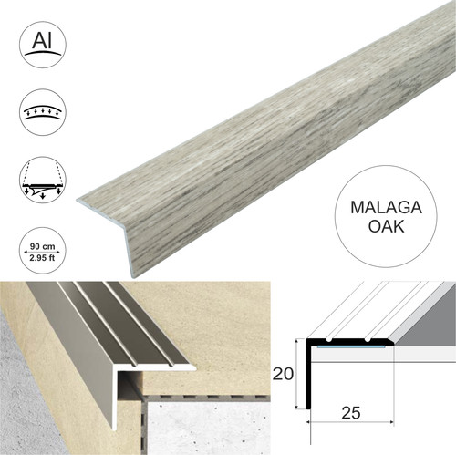 Wood effect aluminium - wood,