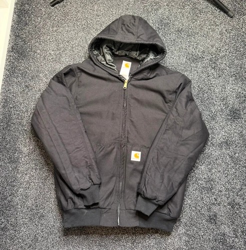 Vintage carhartt black hooded - vintage,