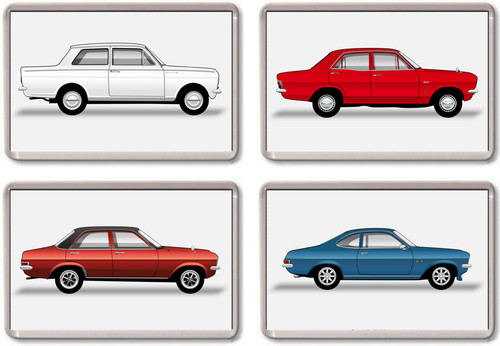 Fridge magnet vauxhall viva - magnet,
