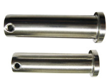 2 x 6mm x 25mm STAINLESS STEEL  MARINE SAFETY CLEVIS PINS boat yacht trailer