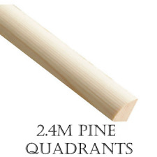 2.4m Bulk Quadrant trim pine