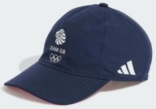 adidas Team GB Womens Baseball Cap Navy Blue IU0819 Clasp Back