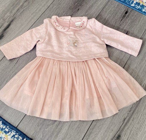 Next pink embroidered baby