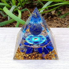 1Pc Orgone Pyramid, Natural