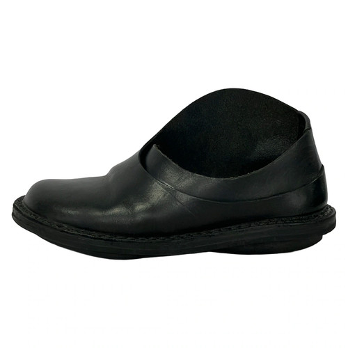 Trippen black leather women - black, women's