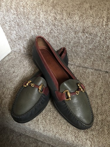Clarks leather loafers driving - leather,