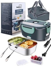 Electric heated lunch box - heated,