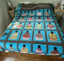 Vintage Sunbonnet Sue Quilt