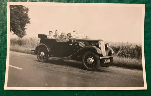 Vintage classic morris car - classic,