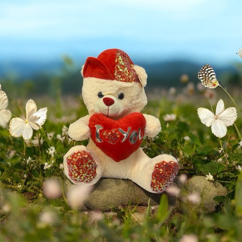Soft teddy bear - soft,