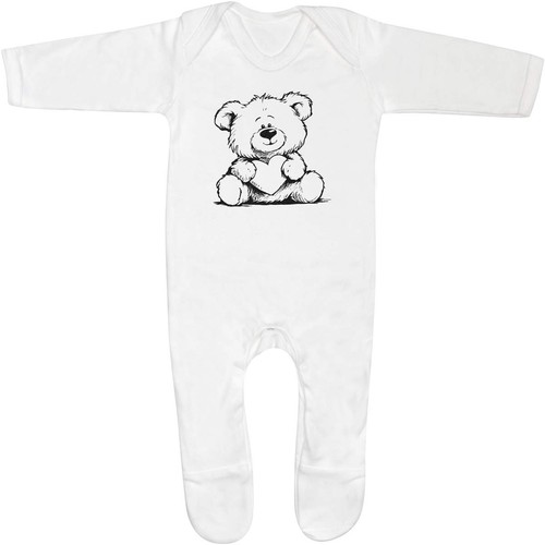 Teddy bear with heart baby - 'teddy,