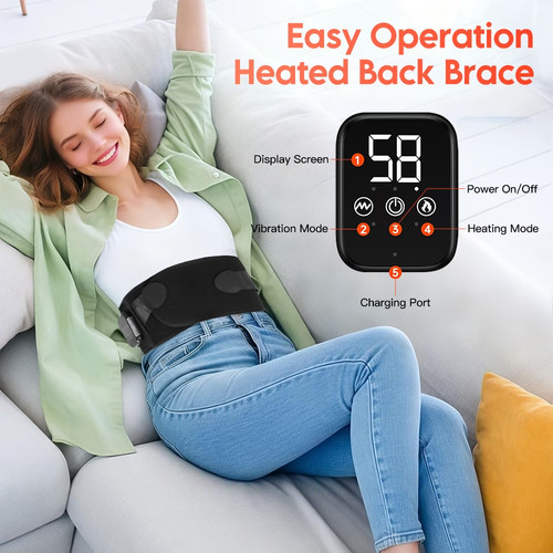 Electric heated waist belt - electric,