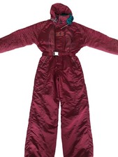 Girls Cerise Pink  Ski Suit   Sz 170cm #326